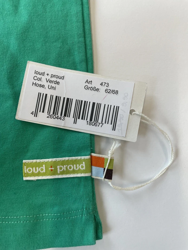 Loud + Proud Hose einfarbig 62 | 03m, 68 | 06m