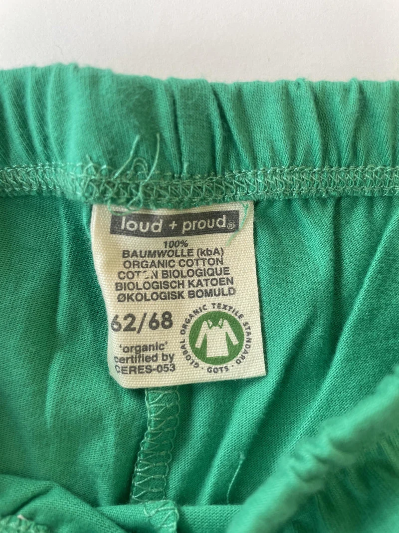 Loud + Proud Hose einfarbig 62 | 03m, 68 | 06m