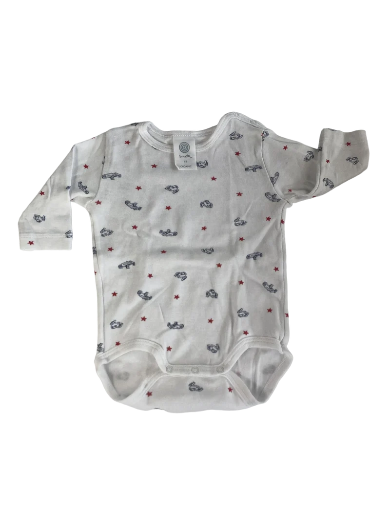 Sanetta Langarm Body 62 | 03m