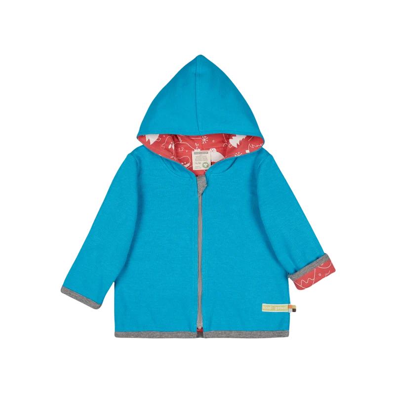 loud + proud Kapuzenjacke neu 62/68
