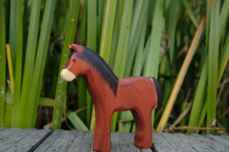 HolzWald Pferd – Holzfigur für Kinder
