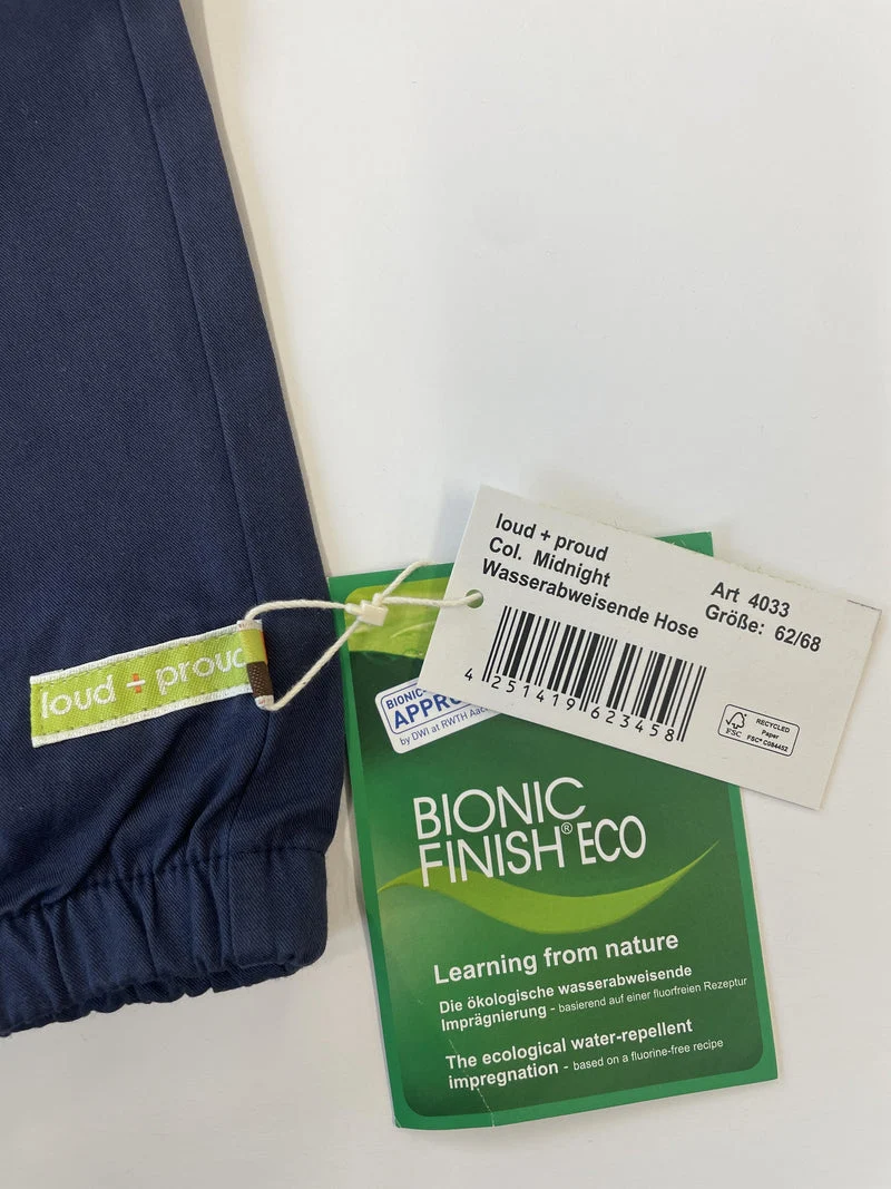 Loud + Proud Wasserabweisende Hose 62 | 03m, 68 | 06m