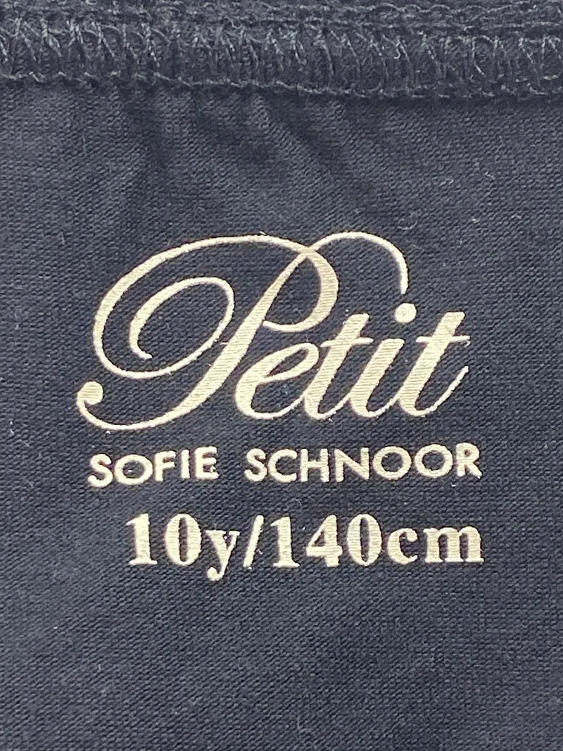 Sofie Schnoor Unterhose mit Spitze und Glitzer Bund 140 | 10yrs