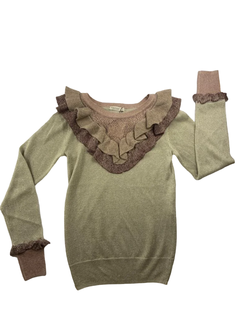 MarMar Copenhagen Glitter Mix Pullover mit Volants 164 | 14yrs