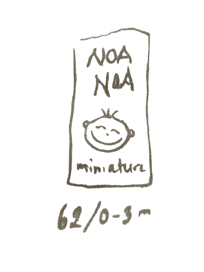 Noa Noa A/S Mütze Basic Dorian Baby 62 | 03m