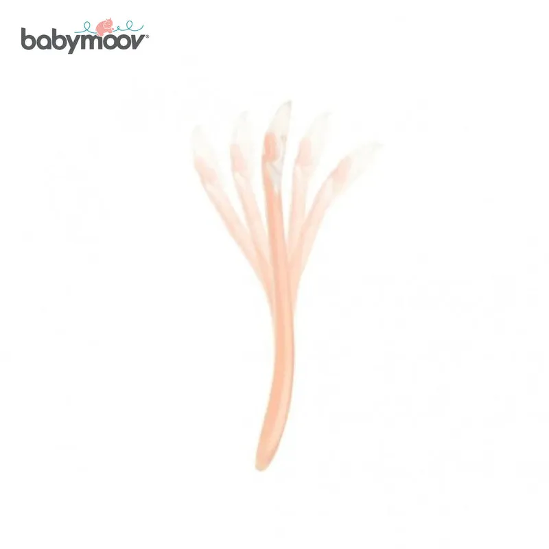 Babymoov 1st Age Silicone Baby Spoon - Peach