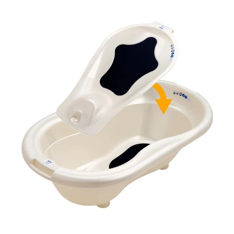 Rotho Top & Top Xtra Bath Seat (Pearl White Cream)