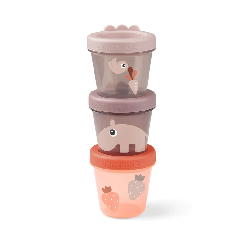 Done by Deer Baby-Snackbox 3er-Set
