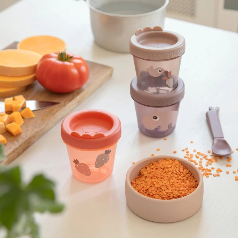Done by Deer Baby-Snackbox 3er-Set