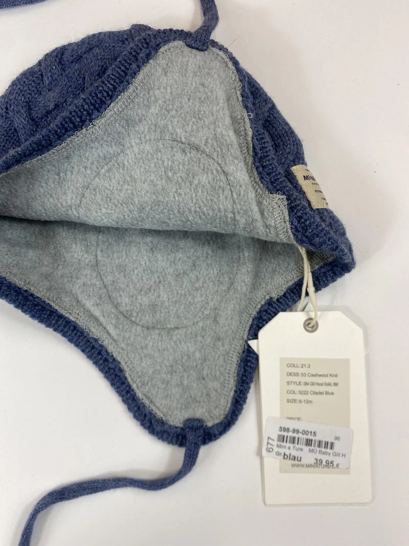 Mini a Ture Mütze aus Wolle und Polyester 6-12 Monate