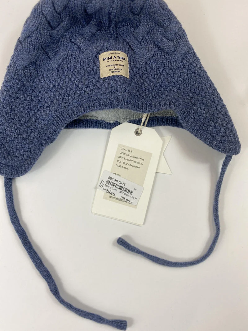 Mini a Ture Mütze aus Wolle und Polyester 6-12 Monate
