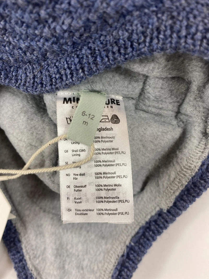 Mini a Ture Mütze aus Wolle und Polyester 6-12 Monate