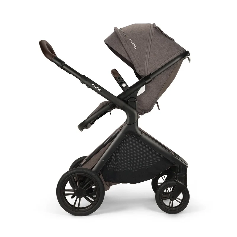 Nuna DEMI Icon Kinderwagen Chestnut inkl. Regenschutz & Maxi-Cosi Adapter