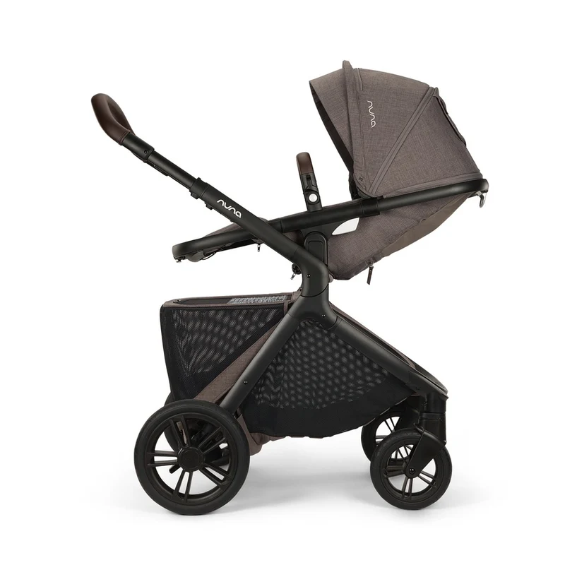 Nuna DEMI Icon Kinderwagen Chestnut inkl. Regenschutz & Maxi-Cosi Adapter