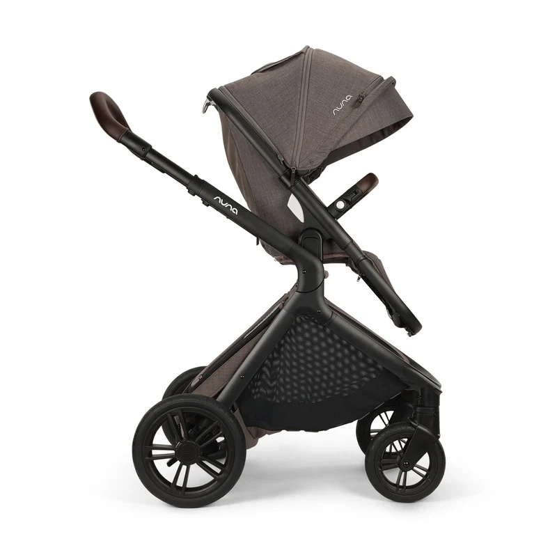 Nuna DEMI Icon Kinderwagen Chestnut inkl. Regenschutz & Maxi-Cosi Adapter