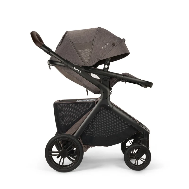 Nuna DEMI Icon Kinderwagen Chestnut inkl. Regenschutz & Maxi-Cosi Adapter