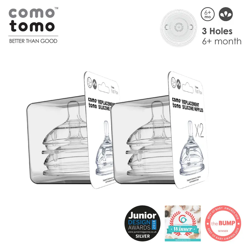 ♥Save More♥ Comotomo Nipple Pack (4pcs)