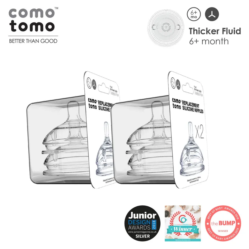 ♥Save More♥ Comotomo Nipple Pack (4pcs)
