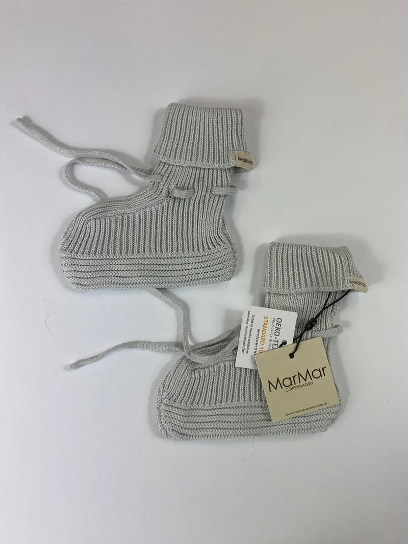 MarMar Copenhagen Cotton Strick-Überschuhe / Babysöckchen 68/74