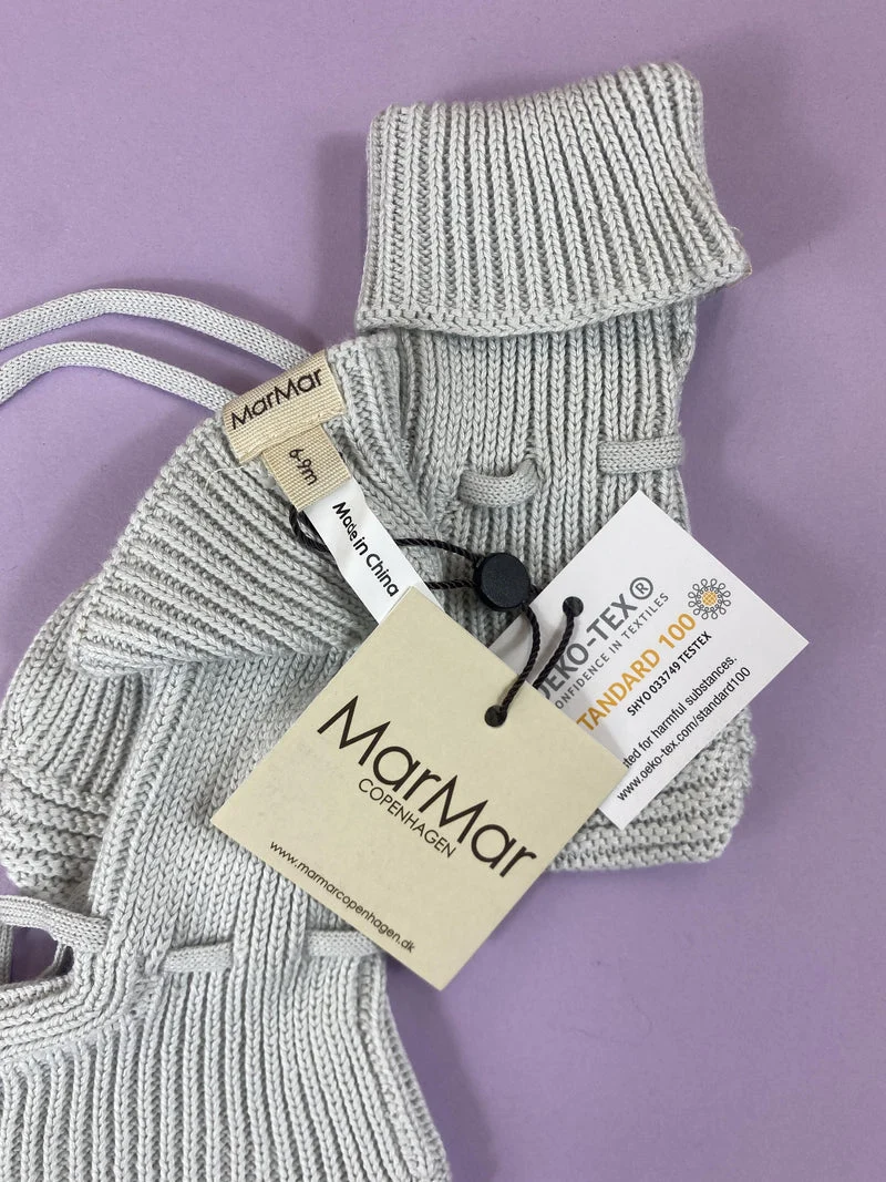 MarMar Copenhagen Cotton Strick-Überschuhe / Babysöckchen 68/74