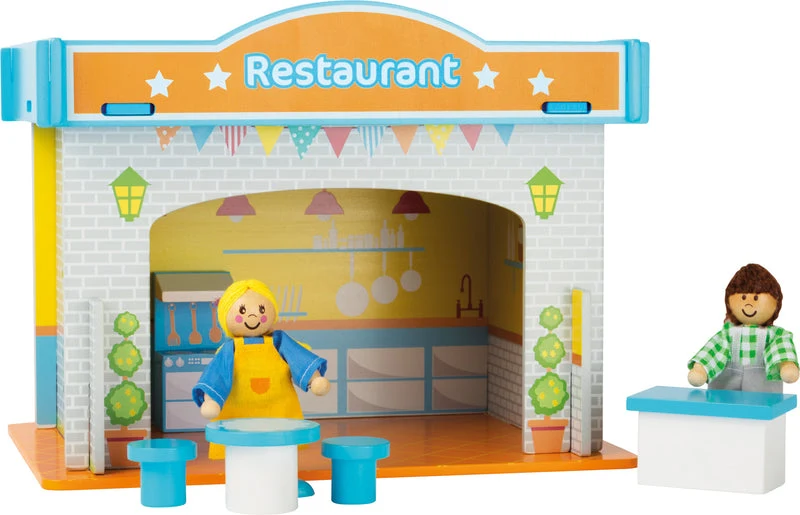 small foot Spielhaus Restaurant