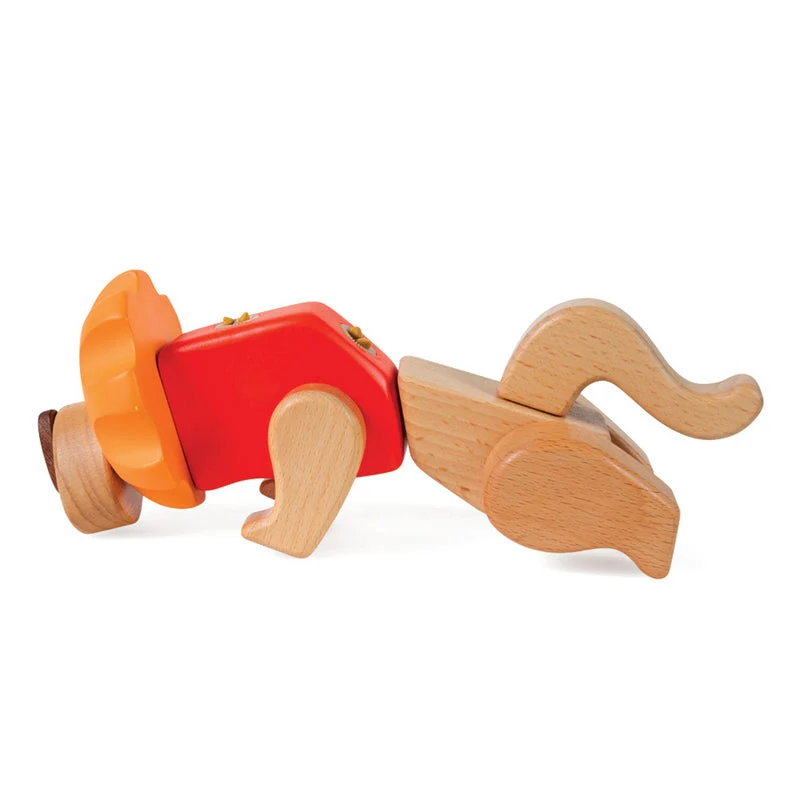 small foot Kreativ-Bausatz Löwe Holzspielzeug