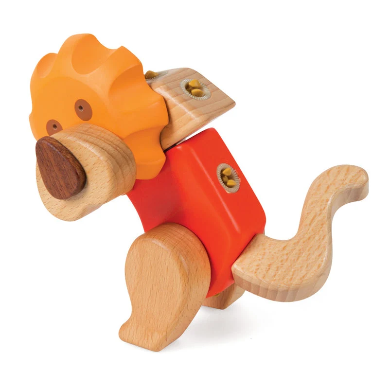 small foot Kreativ-Bausatz Löwe Holzspielzeug