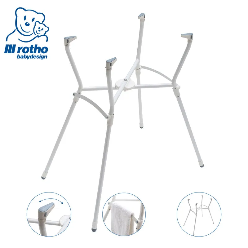 Rotho Bath Stand Standard White