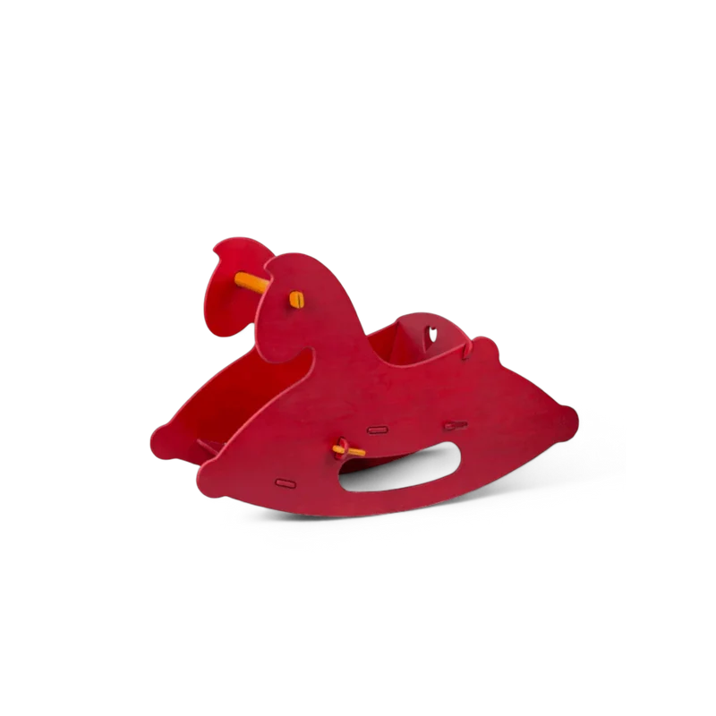 MOOVER - Schaukelpferd (rot solid)