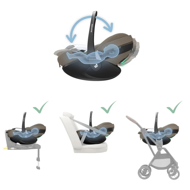 MAXI-COSI Pebble 360 Pro 2 Babyschale 40-87cm