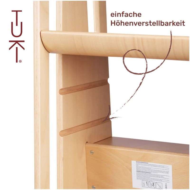 TUKI Lernturm + gratis Anti Rutschmatten Set