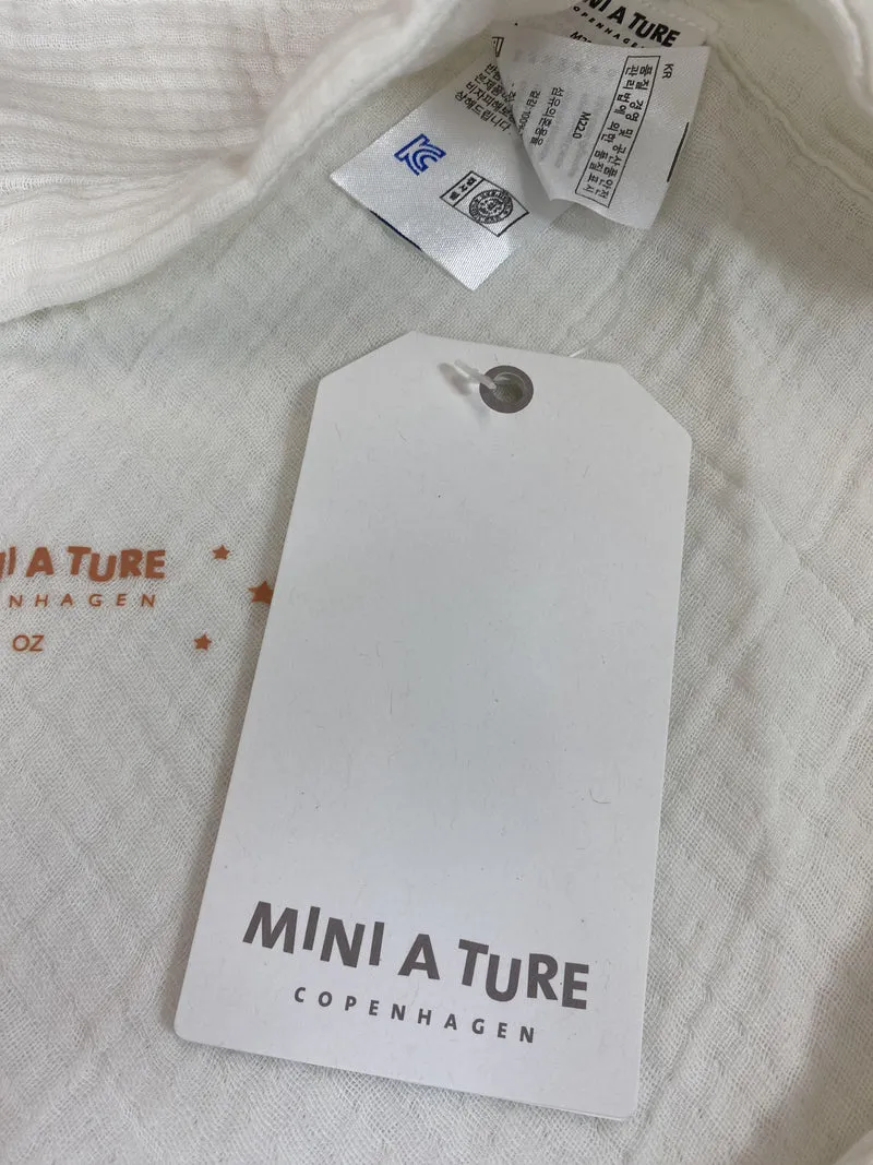 Mini a Ture Bademantel leichter Musslin Stoff