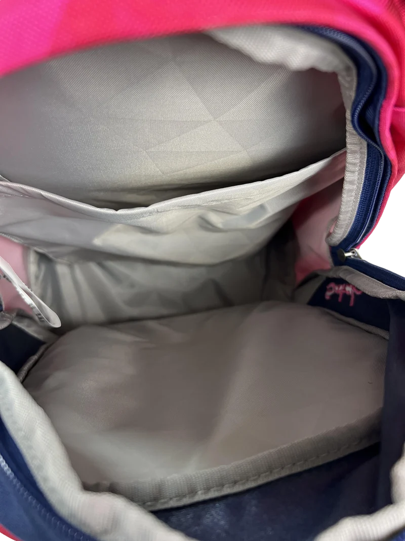 Satch Sleek Schulrucksack pink