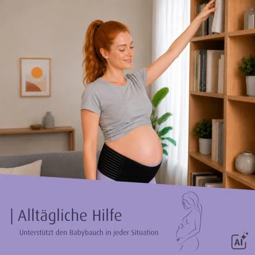 REER MAMA pas ciążowy podtrzymujący oddychający