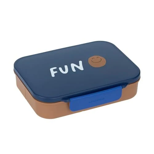 LÄSSIG Little Gang Smile lunchbox śniadaniówla z przegródkami bento