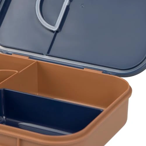 LÄSSIG Little Gang Smile lunchbox śniadaniówla z przegródkami bento
