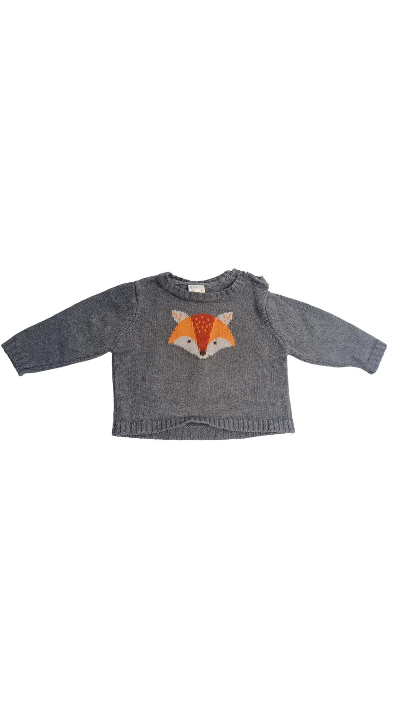 Pusblu Pullover mit Fuchs 62