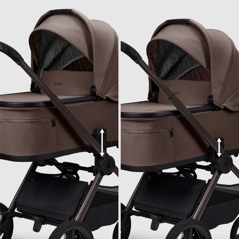 MOON GIO Fold Kombikinderwagen inkl. Träumeland Matratze