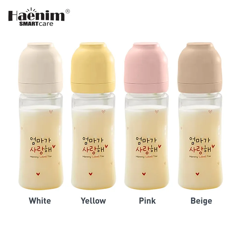 Haenim PA Straw Handle Set Bottles[Lightweight, Durability, Resistant to higher temperature]
