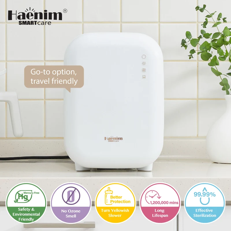 HAENIM M2 PORTABLE UV-C LED ELECTRIC STERILIZER(WHITE)