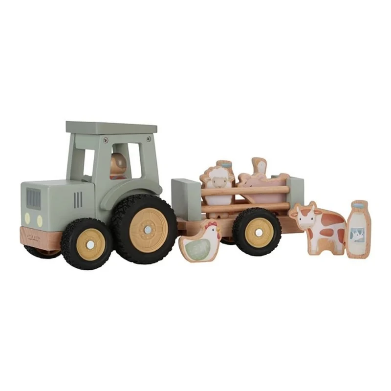 Little Dutch Traktor m. Anhänger Little Farm