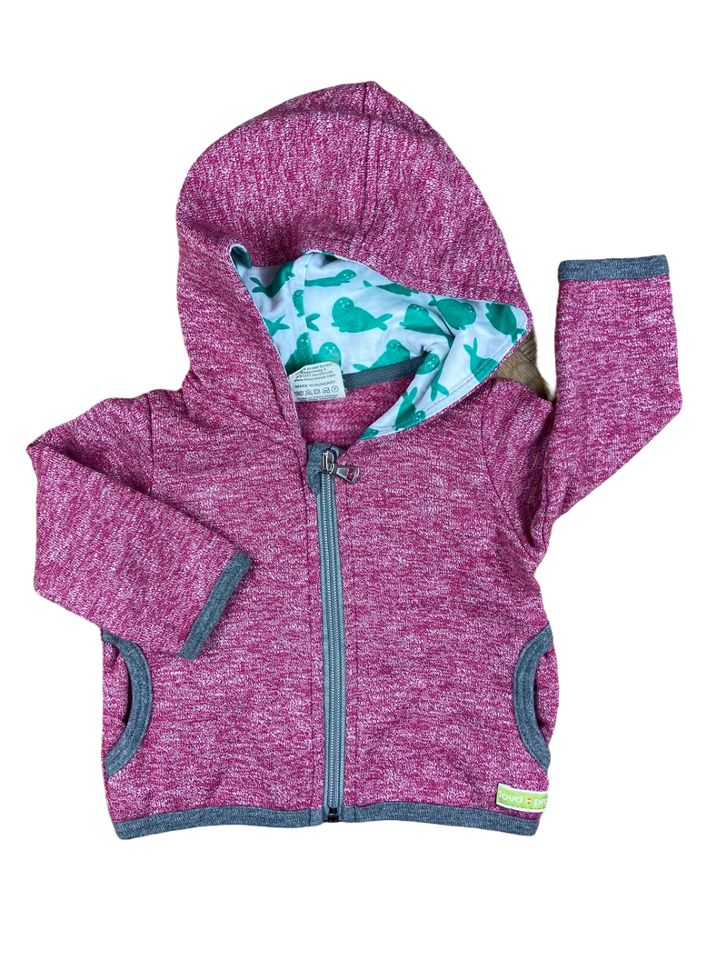 loud + proud Kapuzenjacke 62/68