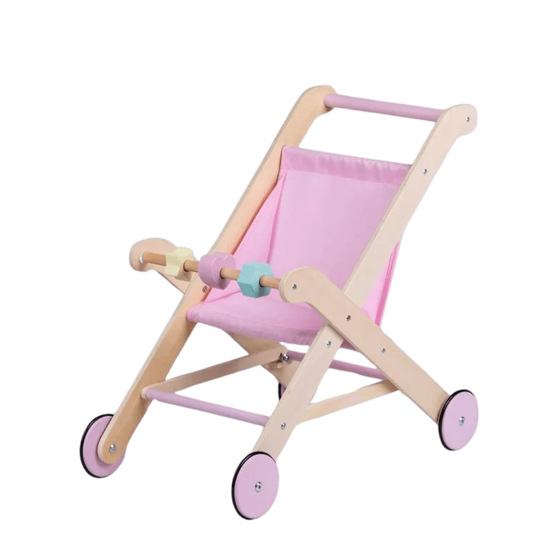 MOOVER - LINE Puppenwagen (pink) Ohne Stoffhasen