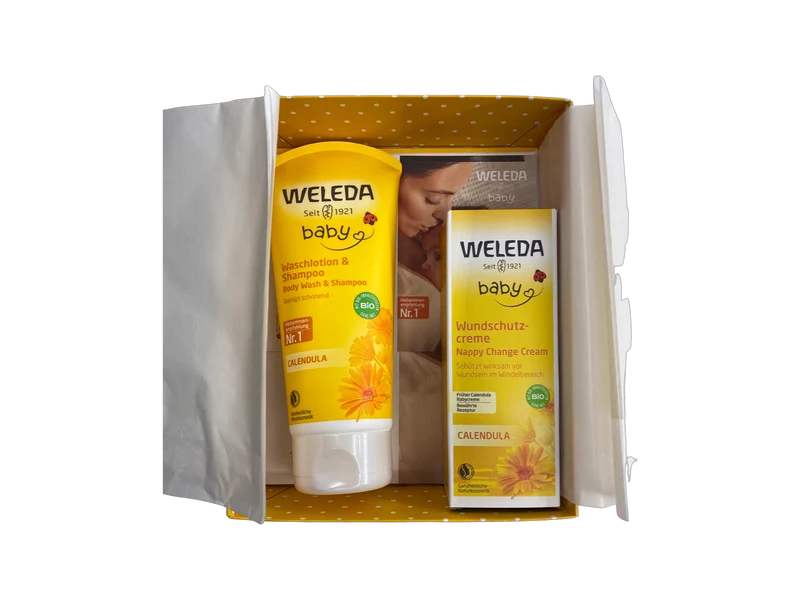 Weleda 1 x Waschlotion. & Schampoo und 2 x Wundschutzcreme OneSize