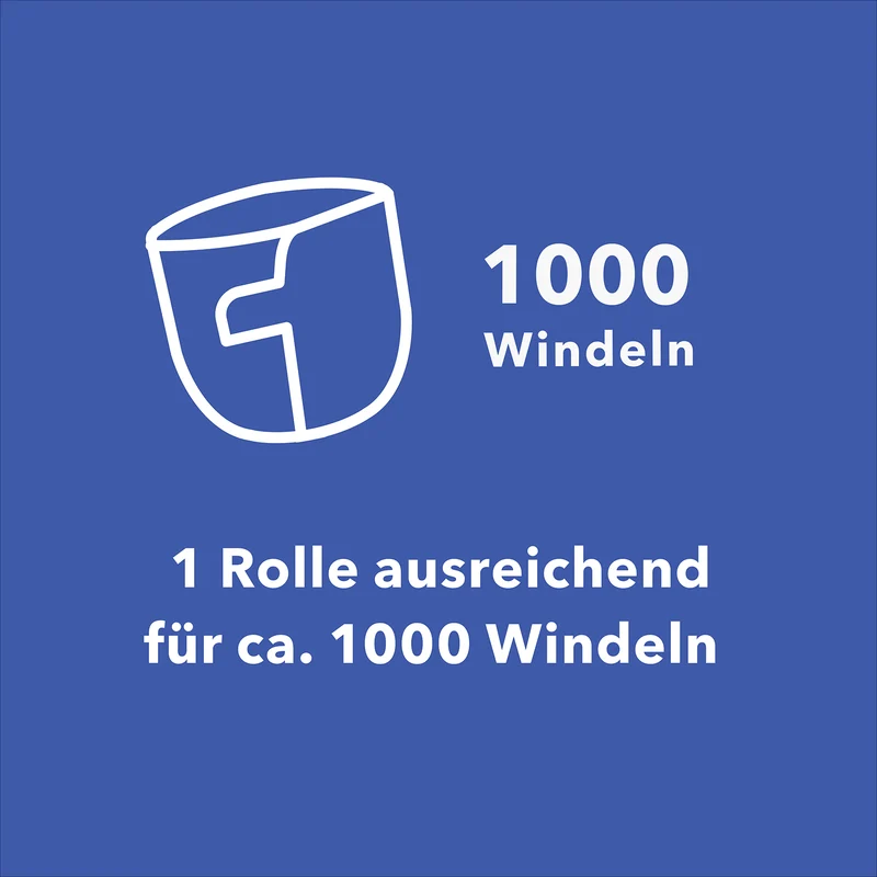 Windeleimer-Beutel YUMA 12 Monats- Bundle (4 Rollen)