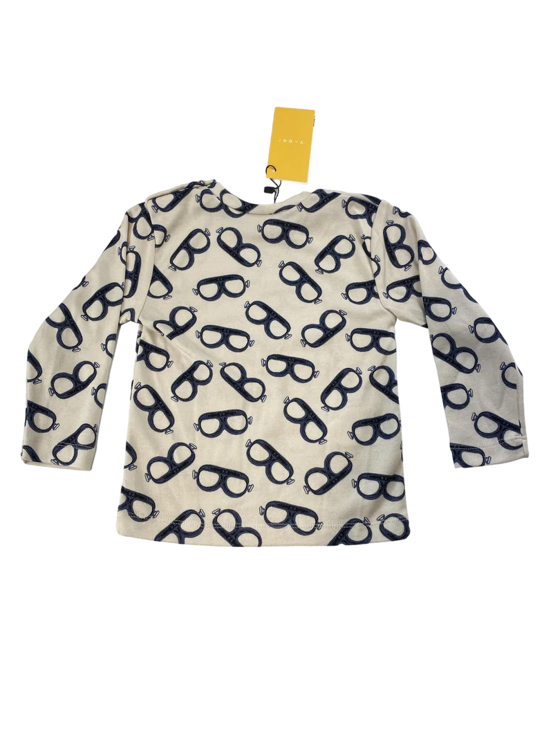 Yell-oh! Longsleeve weiß 86 | 18m