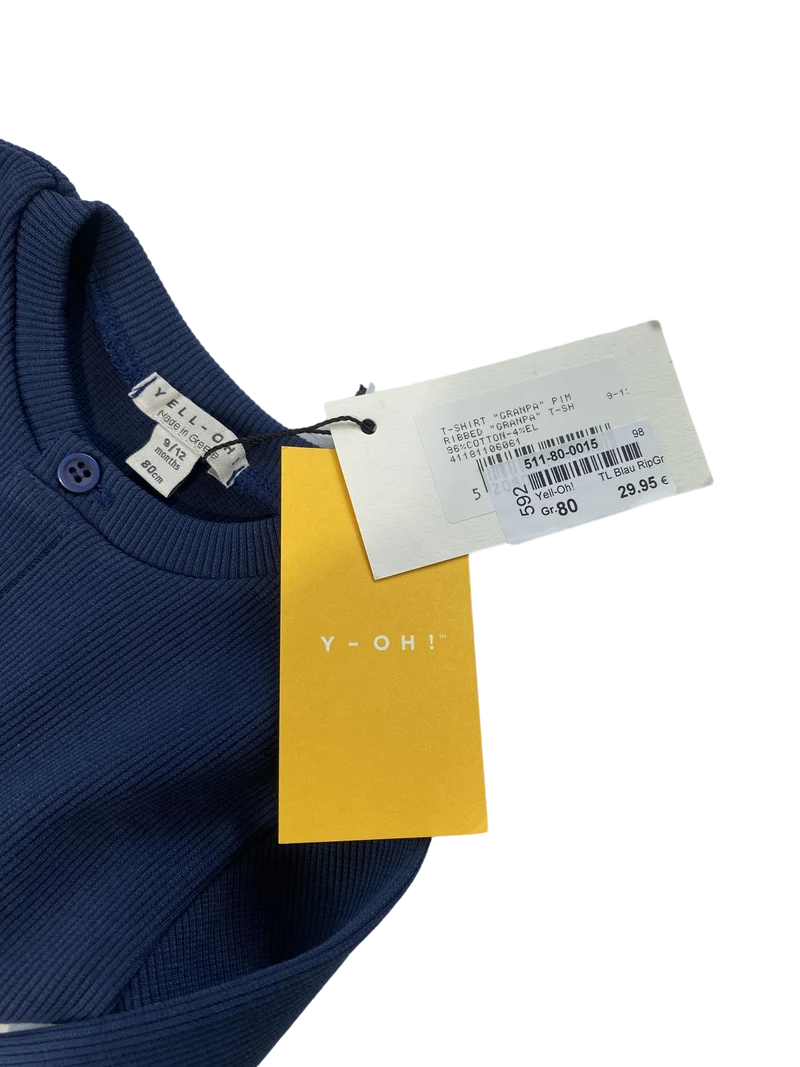 Yell-oh! Pullover blau 80 | 12m