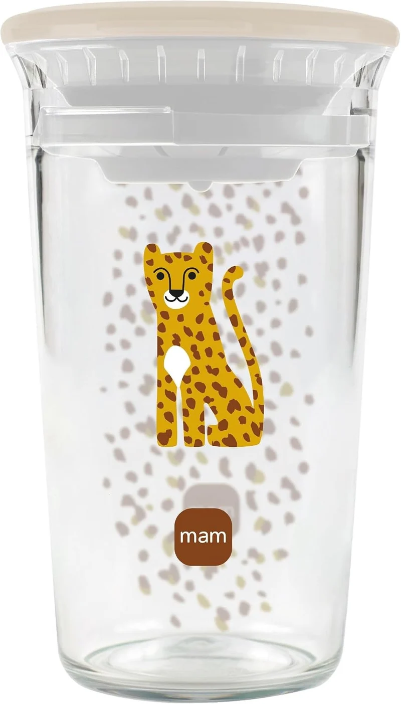 MAM Easy to Drink Cup kubek niekapek ustnik 360° 290 ml 8 m+ LAMPART