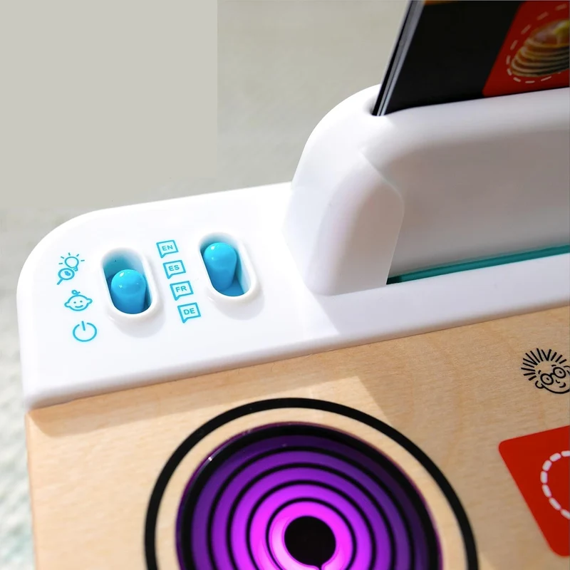BABY EINSTEIN Hape kuchenka dotykowa 200 dźwięków i fraz w 4 językach