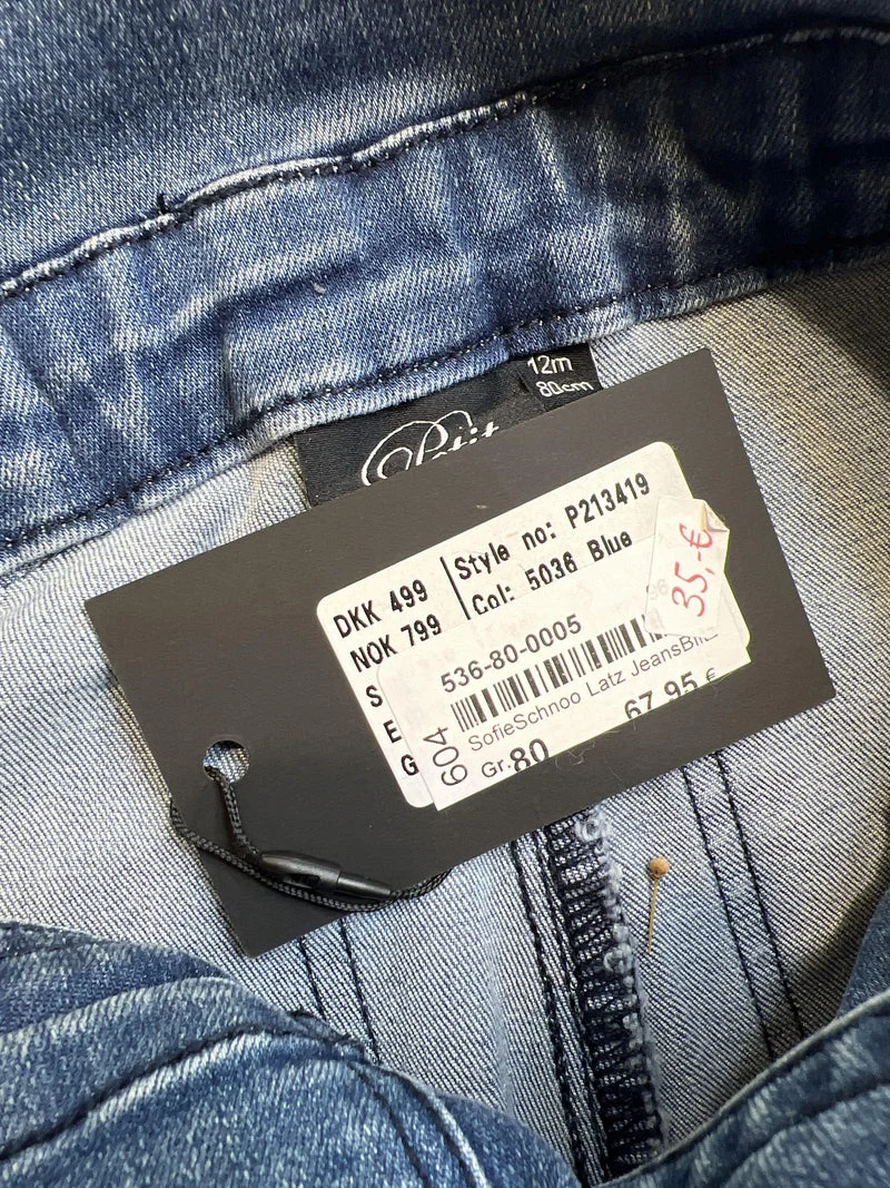 Sofie Schnoor Jeans Latzhose 80 | 12m